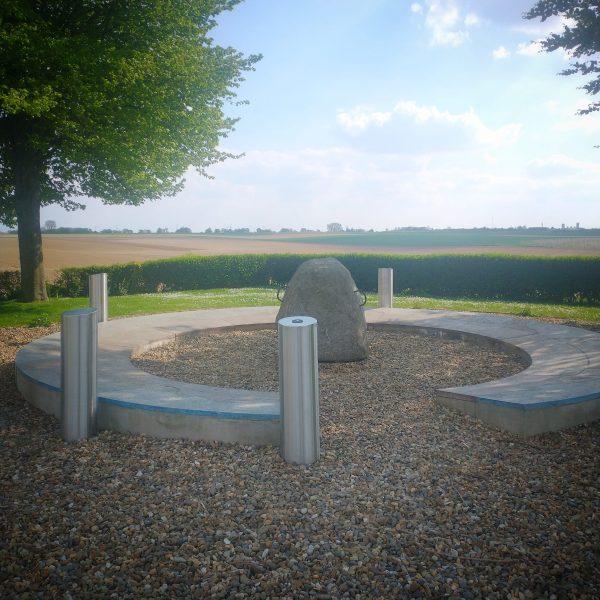 Toeristische fietstocht door het Zuid-Limburgse land